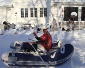 Bill in snow